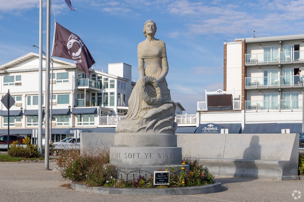 The New Hampshire Beaches in Seabrook are a regional attraction.