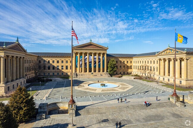 The Art Museum in Logan Square is a work of art in itself downtown Philadelphia.