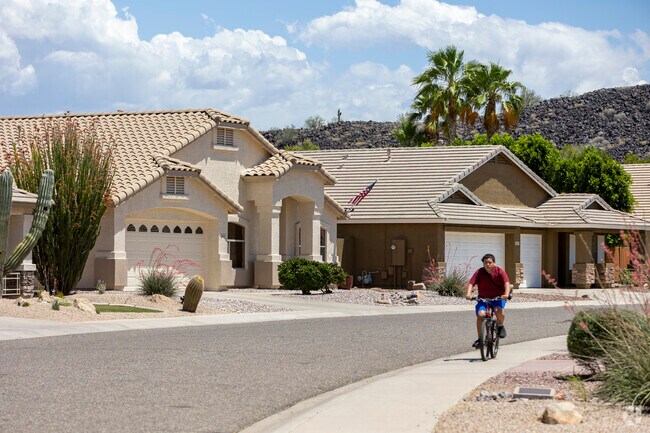 Families love the safe and quiet streets of North Deer Valley.