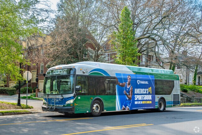 While Fisher Park is very walkable, locals can also hop on GTA busses to commute.