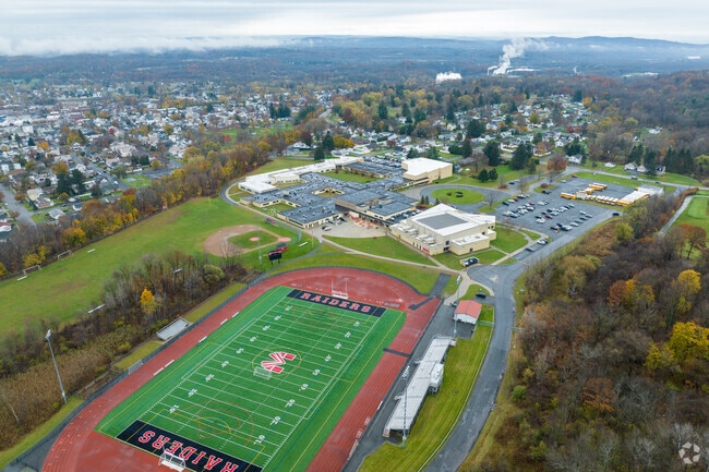 Mechanicville Elementary School shares a campus with Mechanicville Middle and High School.