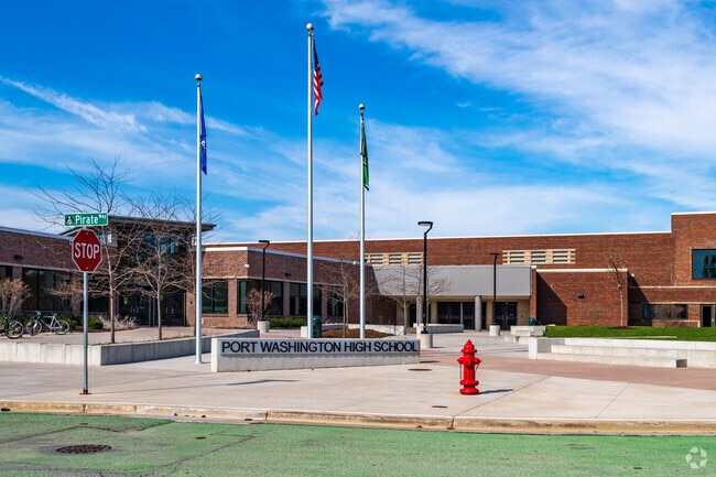The Entry of Port Washington High School