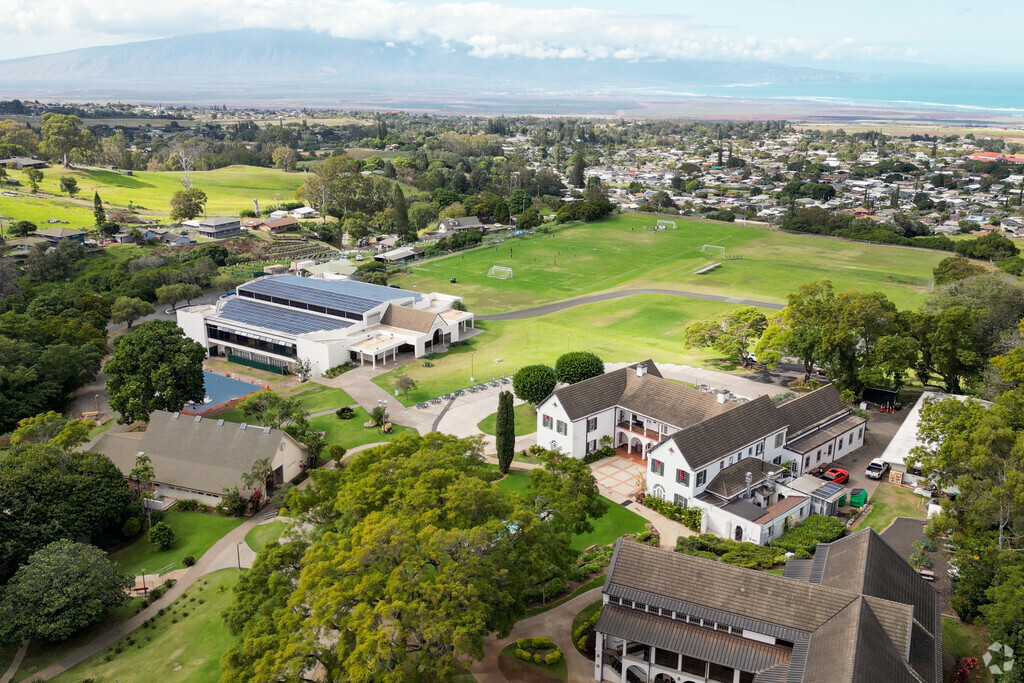 Seabury Hall is a prestigious private institution located just north of Makawao.