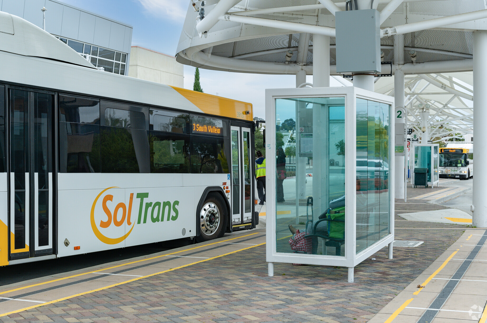 Downtown Vallejo public transit is region wide.