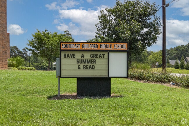 Welcome to Southeast Guilford Middle School in Forest Oaks, NC.