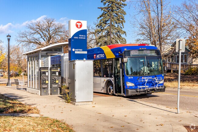 Metro Transit provides convenient bus service to the Victory neighborhood.