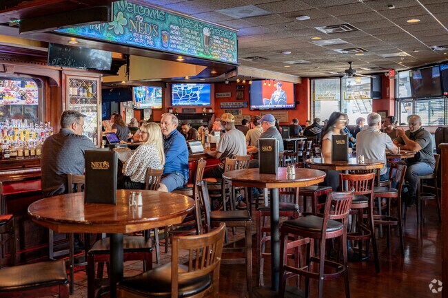Ned Devine's Irish Gastro Pub & Restaurant is a social hot spot in McNair's Village Center at Dulles.
