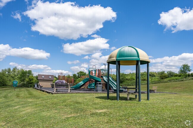 Residents can bring their children to West Hills Community Park to play on the playground.