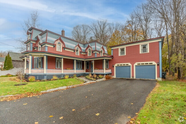 A large home featuring eclectic designs and vibrant colors.