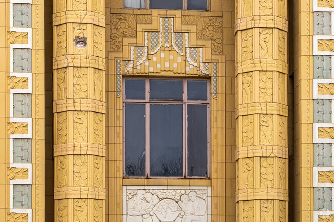 The Art Deco Laramie State Bank is in the National Register of Historic Places in Austin.