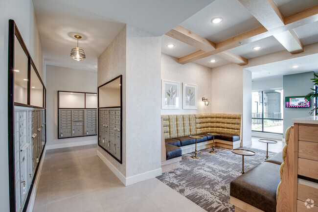 Lobby Lounge and Mail Room