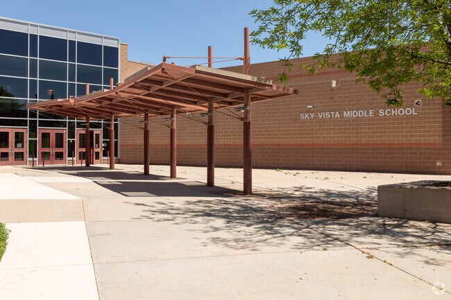 Sky Vista Middle School in Copperleaf is one of the feeder schools to Eaglecrest High.
