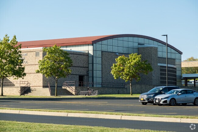 Newark High School anchors the district with a modern facility that supports academics, athletics, and the arts.
