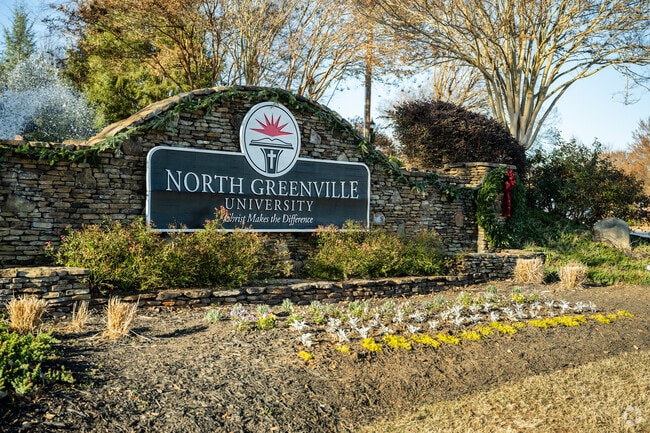 North Greenville University is located at the center of Tigerville.