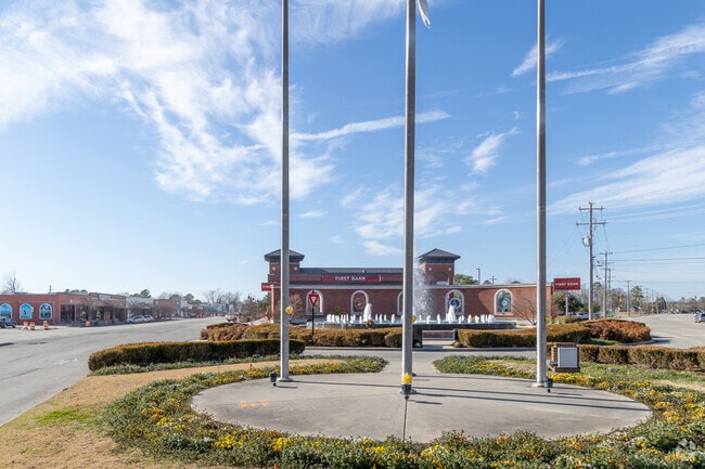 The Freedom Fountain, on New Bridge Street, is the gateway to downtown Jacksonville.