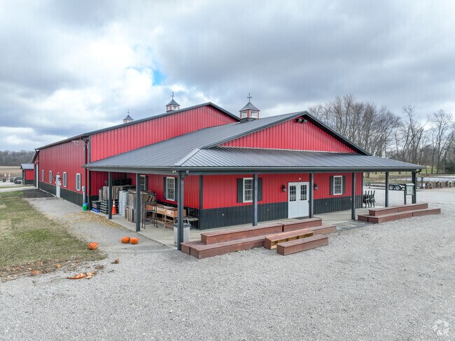 The main building to Lehner's Pumpkin Farm in Radnor.
