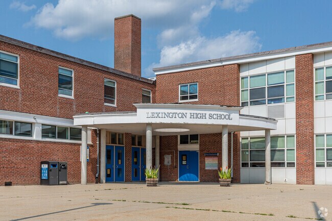 Lexington High School in Prospect Hill in highly rated among the public schools.