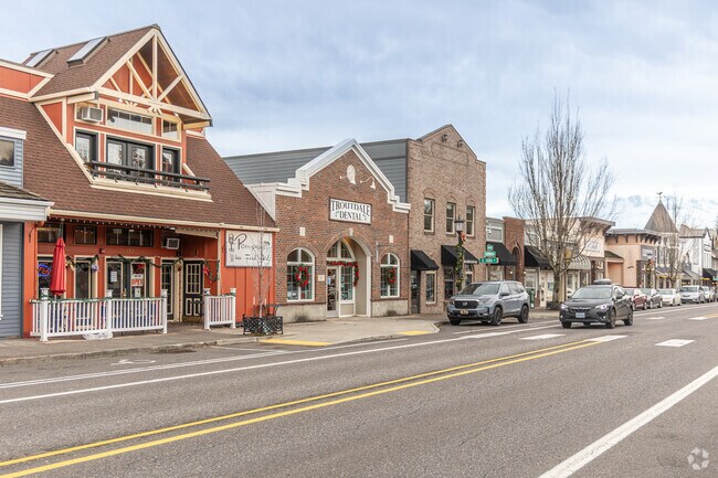 Town Center includes a quaint yet vibrabant downtown district.