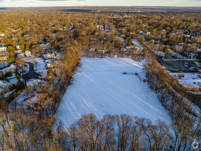 Abraham Lincoln Elementary has a large recreation area for students.
