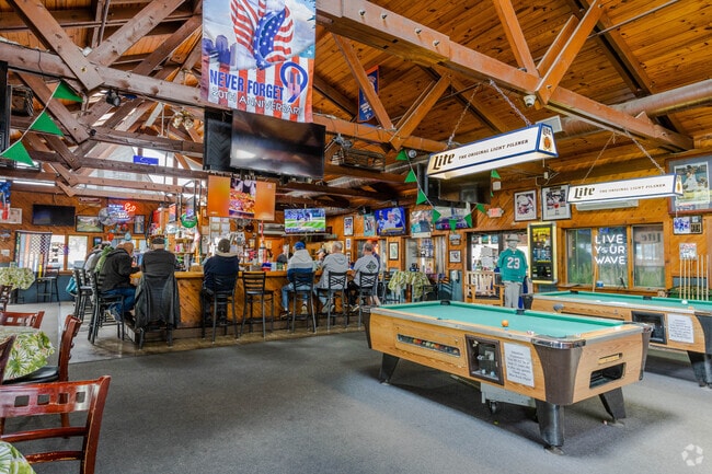 The Rock Cafe in Cliffwood offers a warm and friendly atmosphere for patrons.