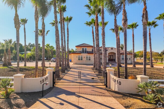 Mediterranean-style mansions in East Contra Costa offer gated entrances for privacy.