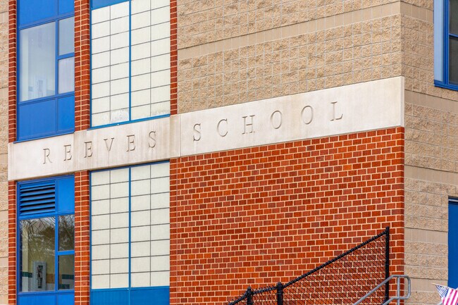 Reeves Elementary School, in Woburn, MA, earns a B- rating on Niche.