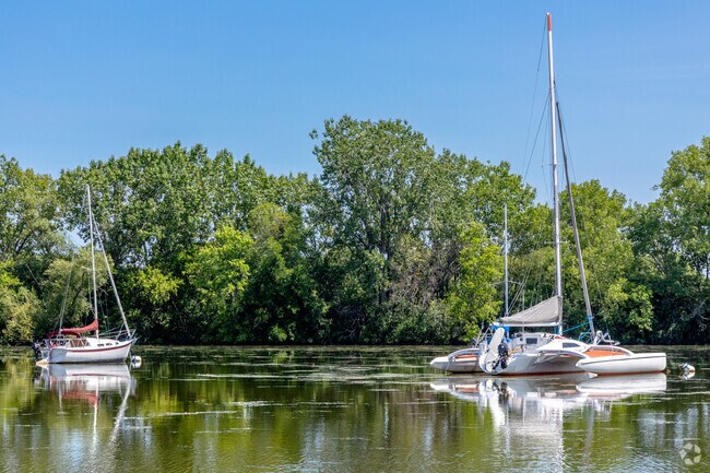 Midtown residents are always a short walk from the water.