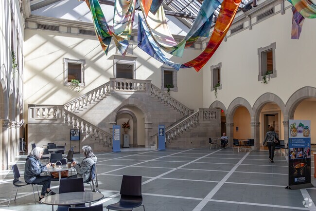 The Chrysler Museum of Art is free to the public and is a short way from Bruce's Park.