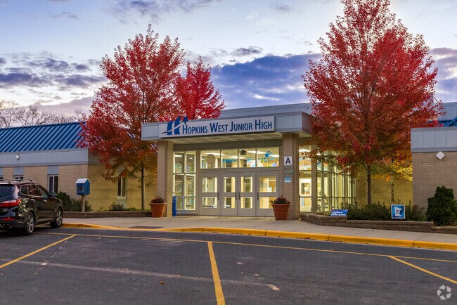 Hopkins West Junior High School teaches the young minds of Minnetonka.