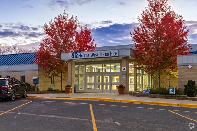 Hopkins West Junior High School teaches the young minds of Minnetonka.