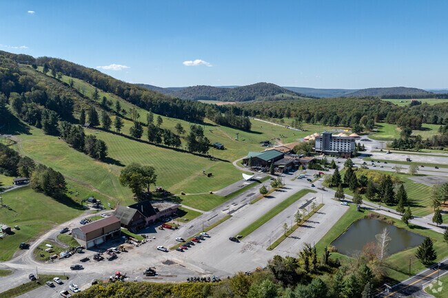Wisp Resort is the closest ski slopes to Oakland.