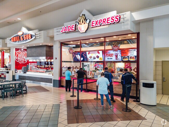 Hungry residents can go to the Westgate Mall for food options right outside of Saxon, SC.