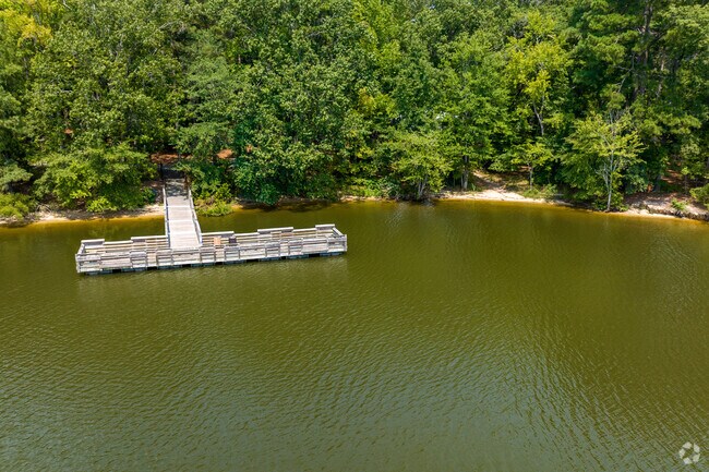 Harris Lake County Park sits on 680 acres of Shearon Harris Reservoir in western Wake County.