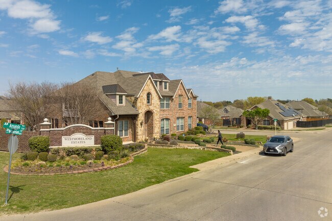 Westmoreland Estates is one of many subdivisions offering stately homes to DeSoto residents.