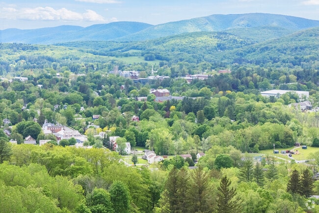 Nestled among the Berkshire Mountains, Williamstown is ensconced in an idyllic valley.