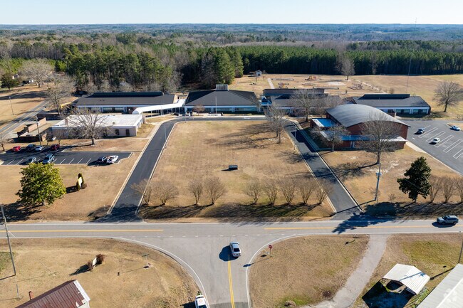 Laurel Mill Elementary School near Youngsville, serves nearly 300 students.
