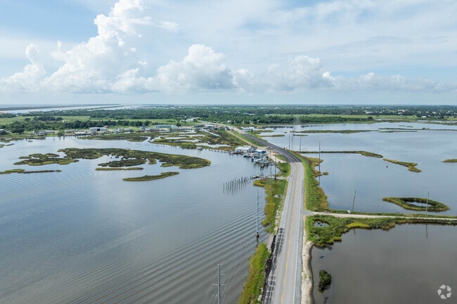 Hackberry is prone to flooding due to its proximity to the bay and gulf.