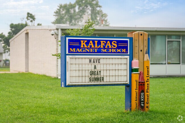Henry J. Kalfas Elementary School in North End is a great school for kids.