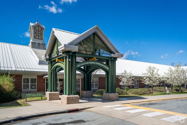 Rashkis Elementary serves just over 400 studnets in the Meadowmont neighborhood.