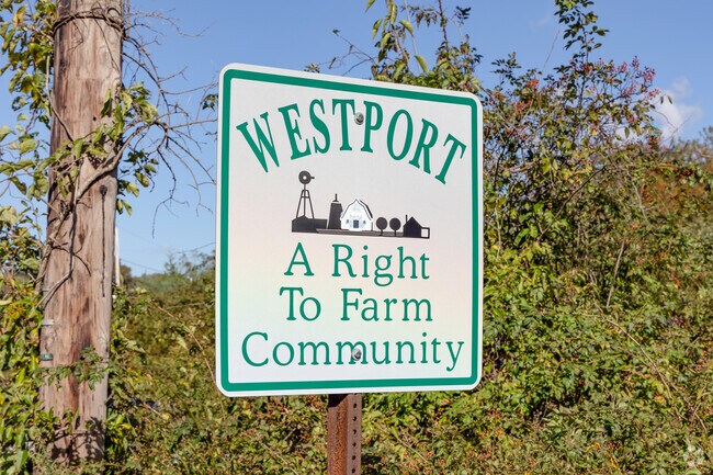 Many farms are active in South Westport and are embraced by the community.