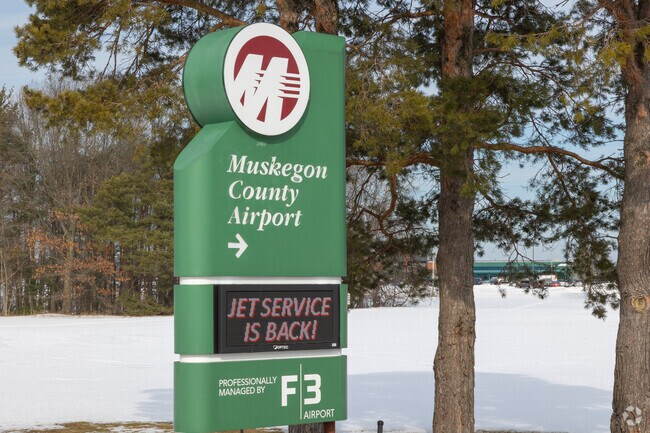 The Muskegon County Airport allows for easy national travel for residents of Laketon Township.