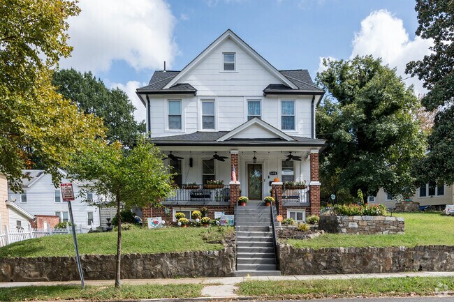 A beautiful home sits in Washington's Fairlawn neighborhood.