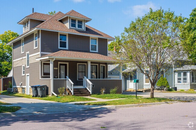A four square home in the Liberty Park neighborhood.