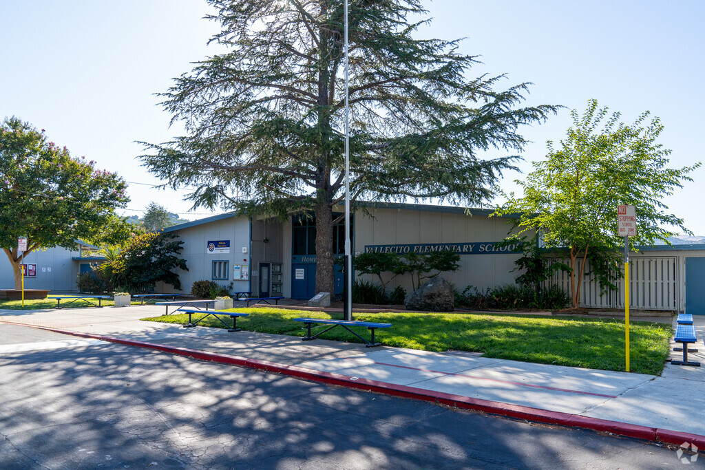 View of Vallecito Elementary School located in Terra Linda, San Rafael CA.