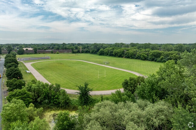 There is a track and sports fields at Westwood Intermediate and Middle School.