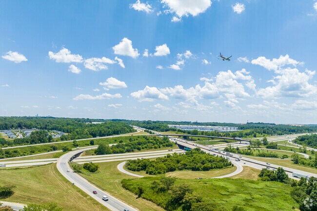 Access to highways and Charlotte-Douglas International Airport make life easy in Moores Chapel.