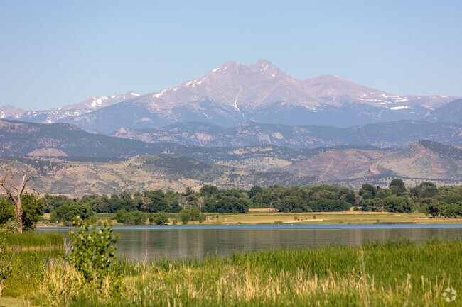 Lone Mountain can be seen from anywhere on McIntosh Lake.
