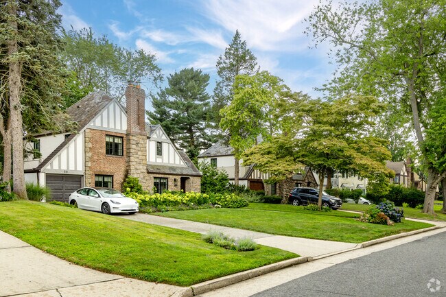 Tudors are popular home style in Manhasset.