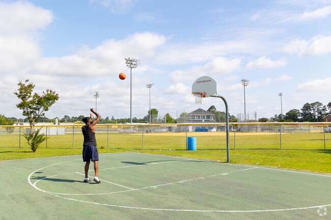 Dr. PK Vyas MD Community Park in Benson offers courts, fields, and fitness trails.