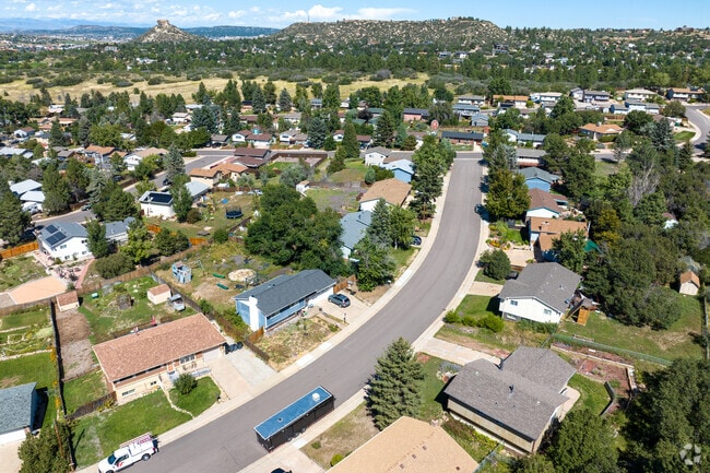 Glover-Baldwin Park is about a mile southeast of downtown Castle Rock.